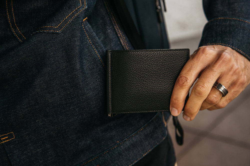 Bifold Wallet with Money Clip