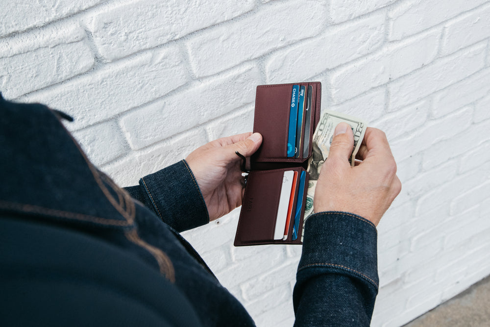 Bifold Wallet with Money Clip