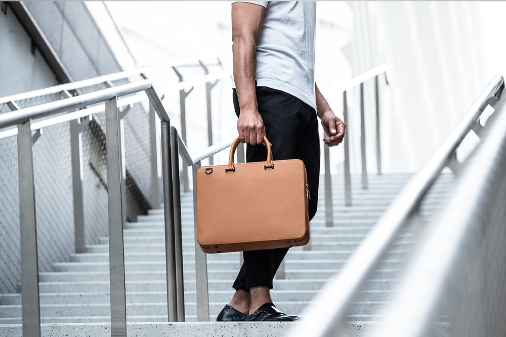 Leather Briefcase - Bond Briefcase