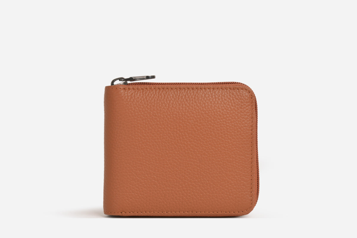 小物 Middle Leather Wallet FORANRO Lumen Continental Wallet In Metallic Leather - Gold Leaf – HOBO